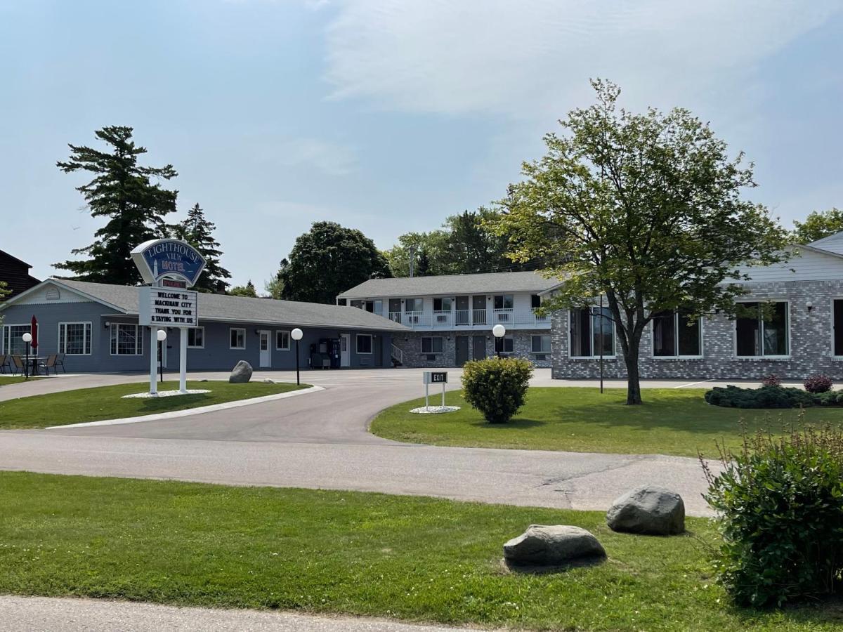 Lighthouse View Motel Mackinaw City Exterior foto
